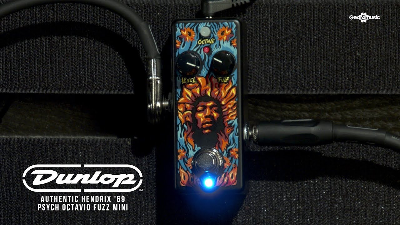 Dunlop Authentic Hendrix '69 Psych Octavio Fuzz Mini | Gear4music