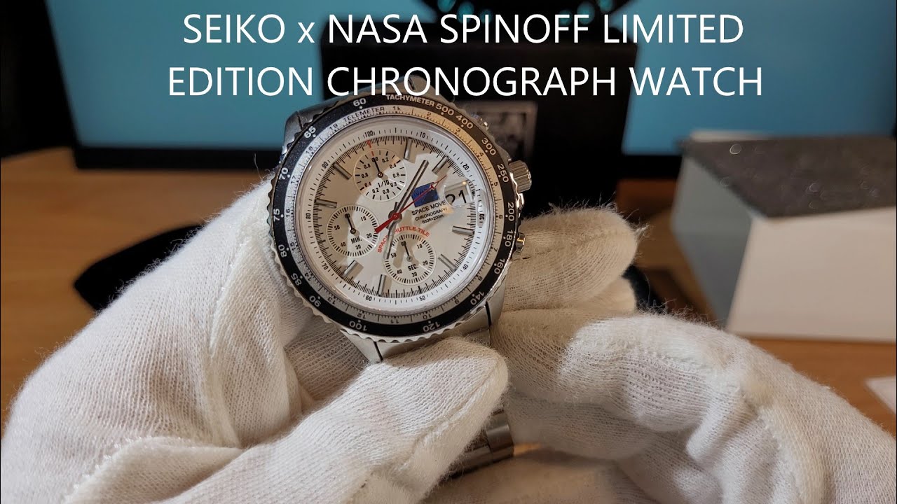 Limited Edition Seiko x NASA Spinoff Chronograph: Embrace Space