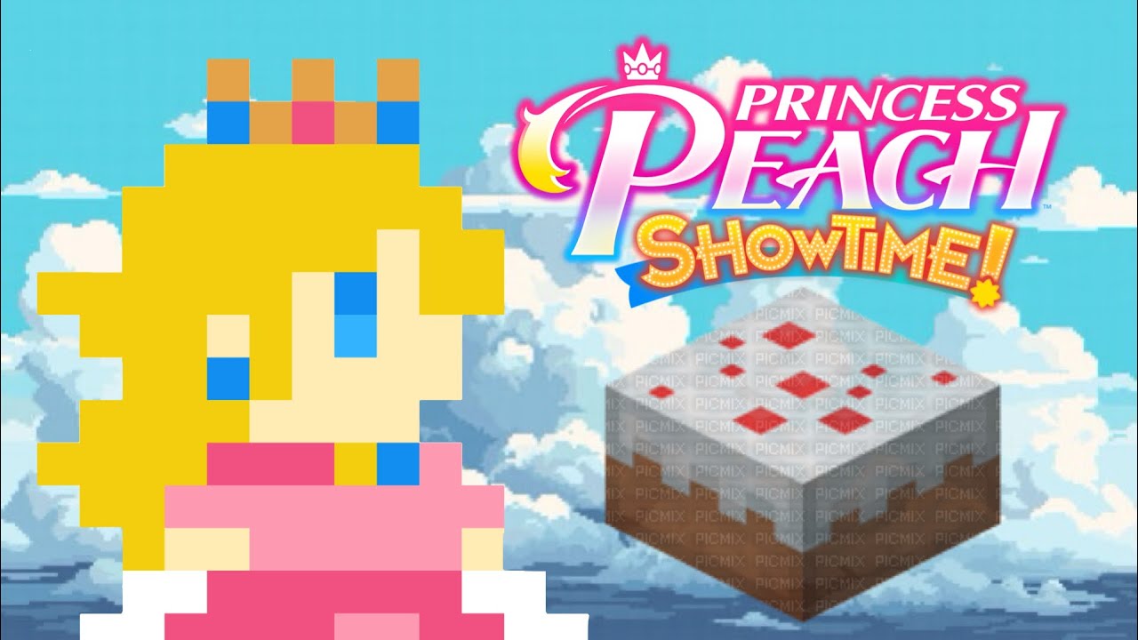Princess Peach Showtime in a nutshell 8-Bit Animation ￼ - YouTube