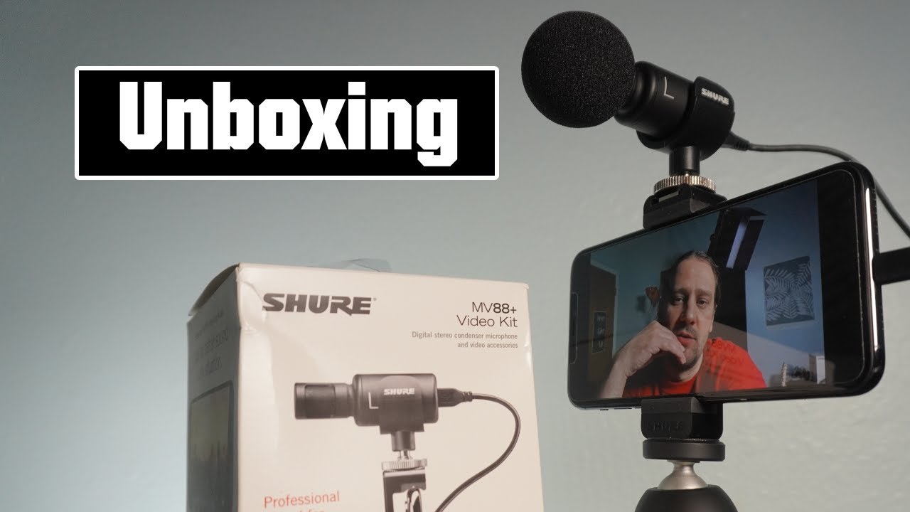 Shure MV88+ Unboxing, Setup and Test - YouTube