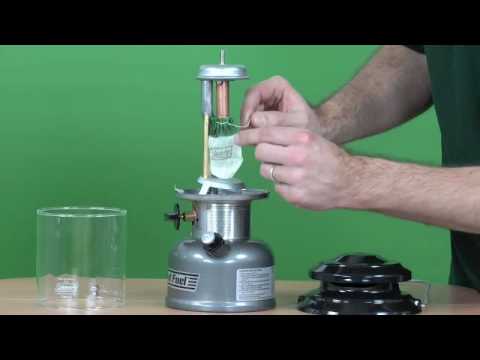 Coleman Single Mantle Lantern - www.simplyhike.co.uk - YouTube