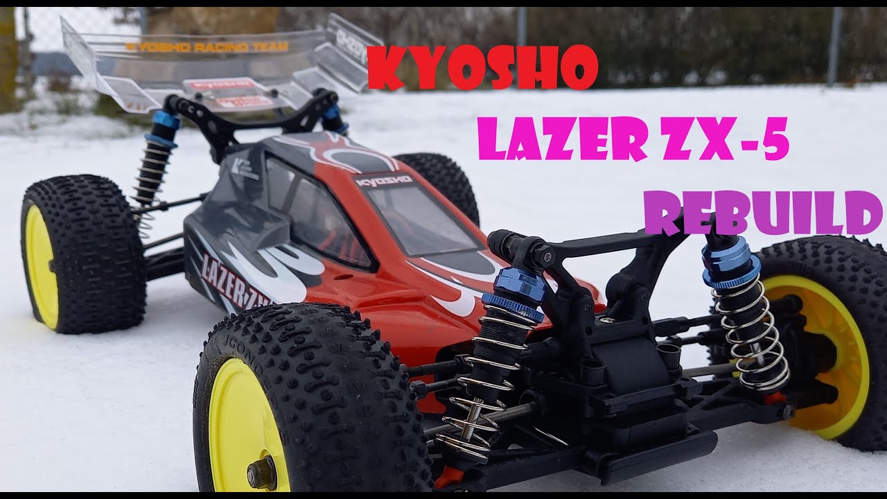 Kyosho Lazer ZX-5 rebuild - YouTube