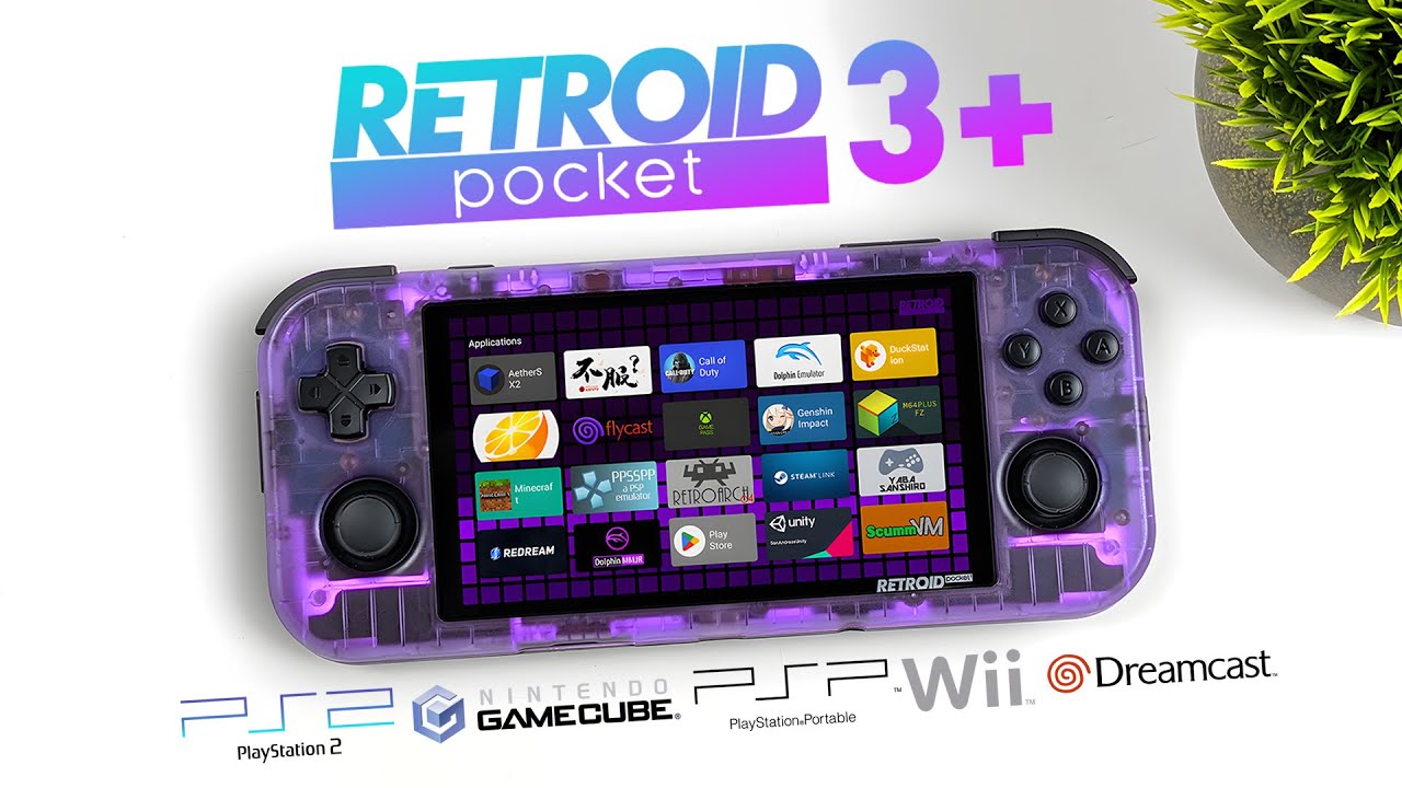 Retroid Pocket 3+ Game Console | Buy Now – POCKET GAMES
