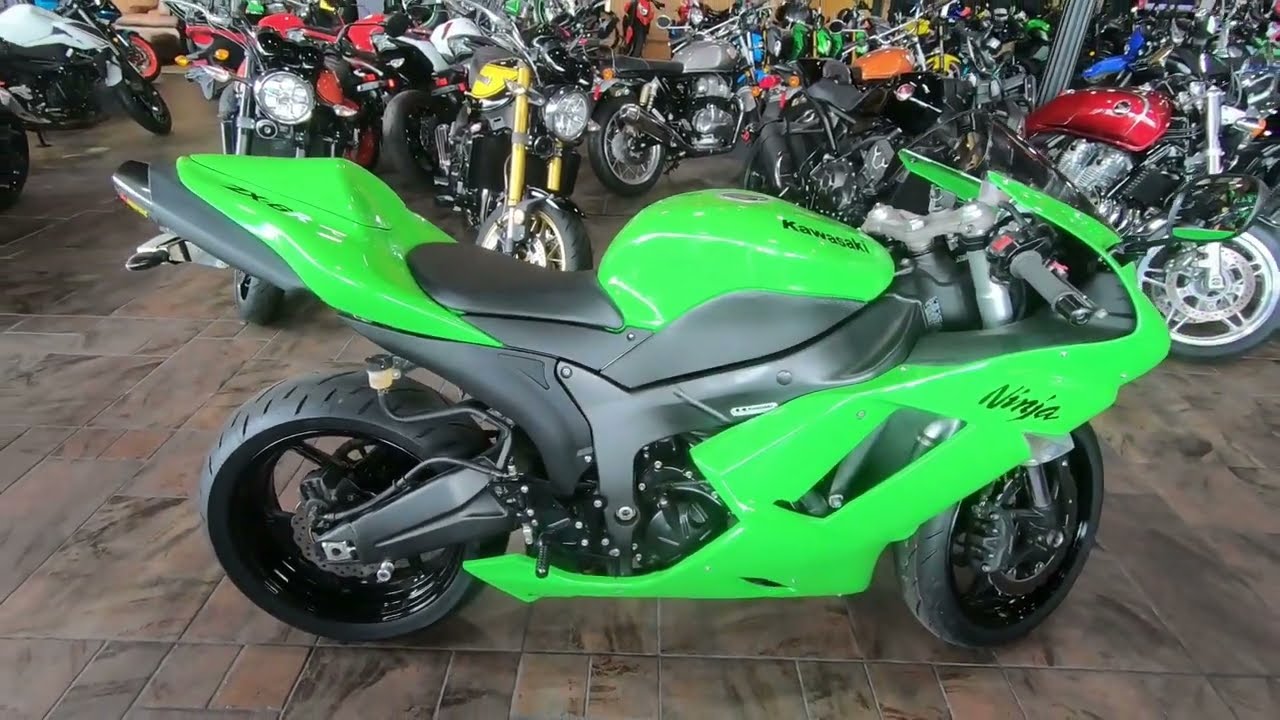 New 2007 Kawasaki Ninja ZX-6R Motorcycle For Sale In Medina, OH