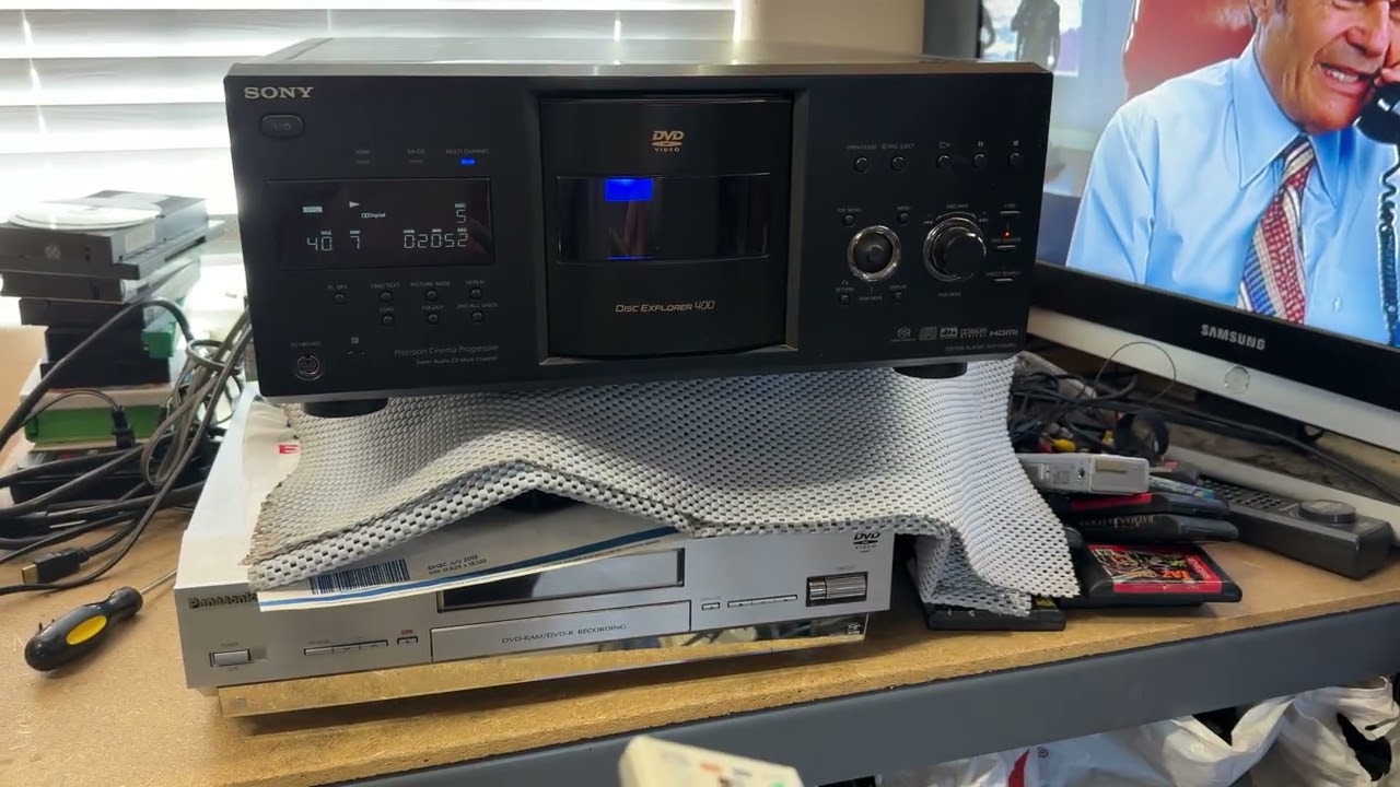 Sharp DV HR300 DVR DVD Recorder 80 GB Capacity; Tested - YouTube