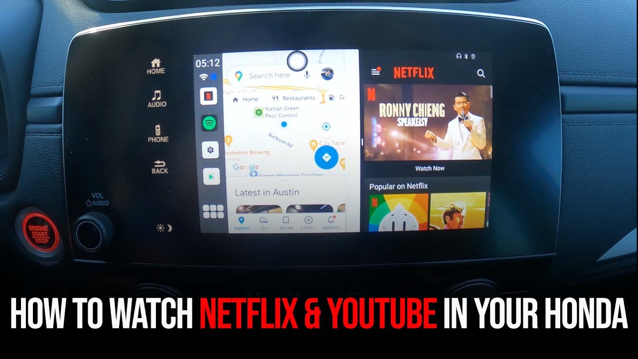 How Can I Watch Netflix in my Honda? - YouTube