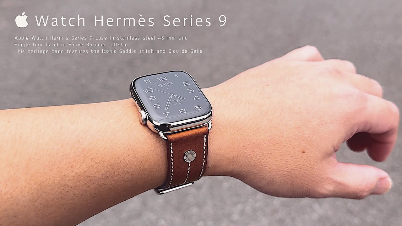 初のエルメス！】 Apple Watch シリーズ 9 HERMES 開封 | Apple Watch