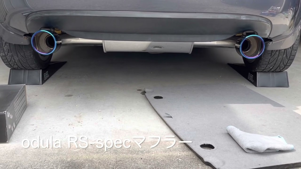 ODULA RS-spec マフラー NCEC ロードスター ROADSTER