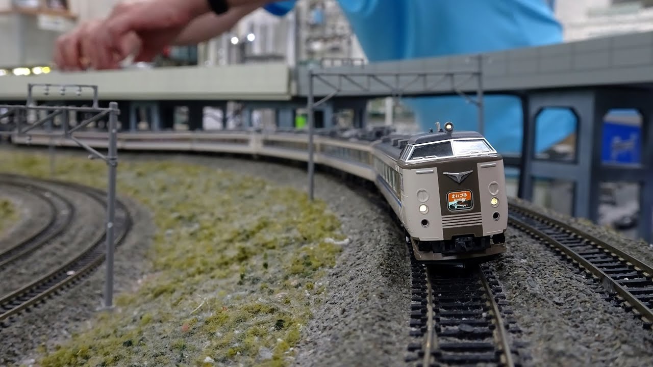JR183系 特急「はしだて」「まいづる」RailGardenでの走行 - ビスタ