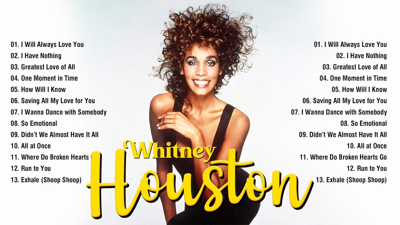 Whitney Houston Greatest Hits 2026 💖 Best Songs of All Time