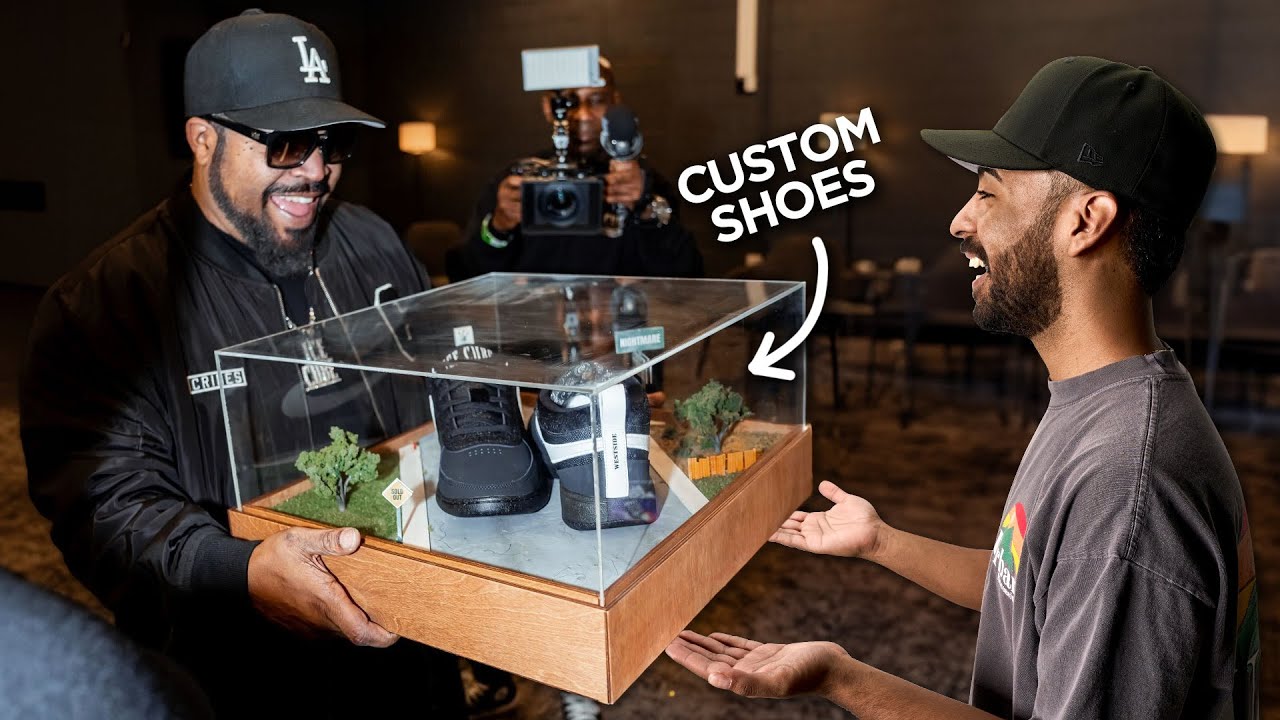Custom Nike Book 1 for Ice Cube by Vick Almighty| Reshoevn8r