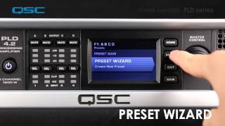 QSC パワーアンプ PLDseries - YouTube