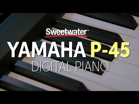 Yamaha P-45 88-key Digital Piano with Speakers | Sweetwater