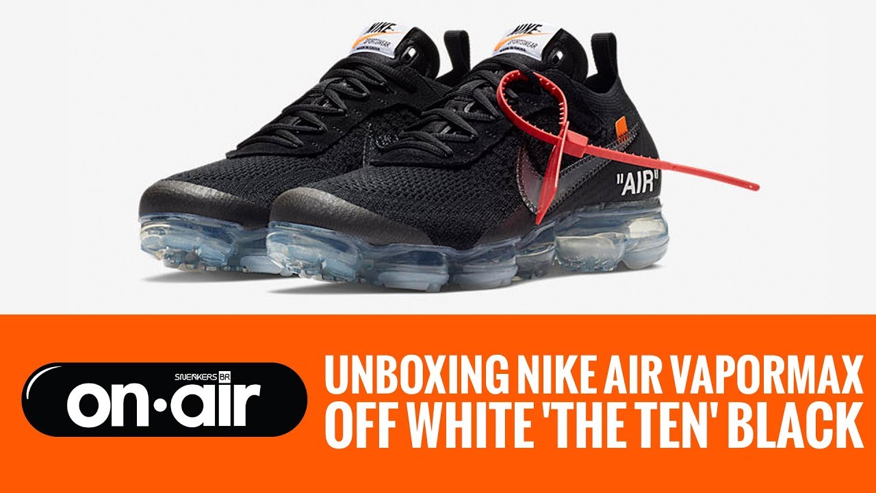 SBROnAIR Vol. 61 - Unboxing Nike Air Vapormax OFF WHITE 'The Ten