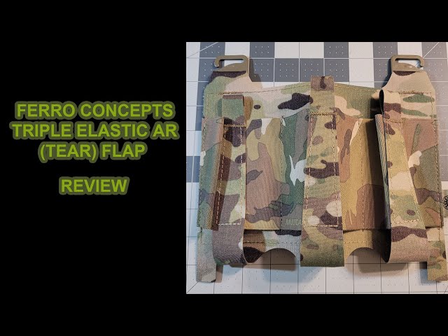 Ferro Concepts TEAR (Triple Elastic AR) front flap, Review. - YouTube
