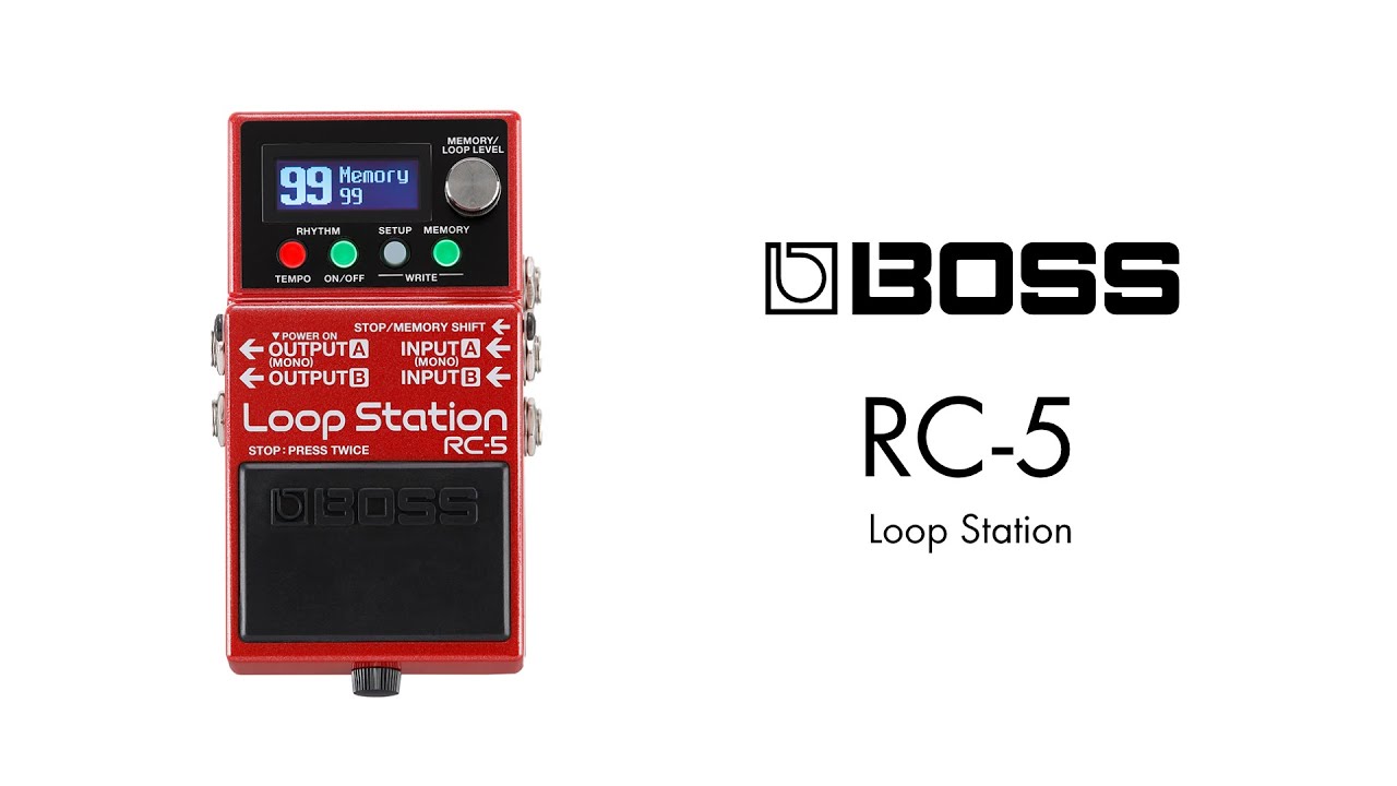 Effects Demo Video] BOSS RC-5 Loop Station Looper - YouTube