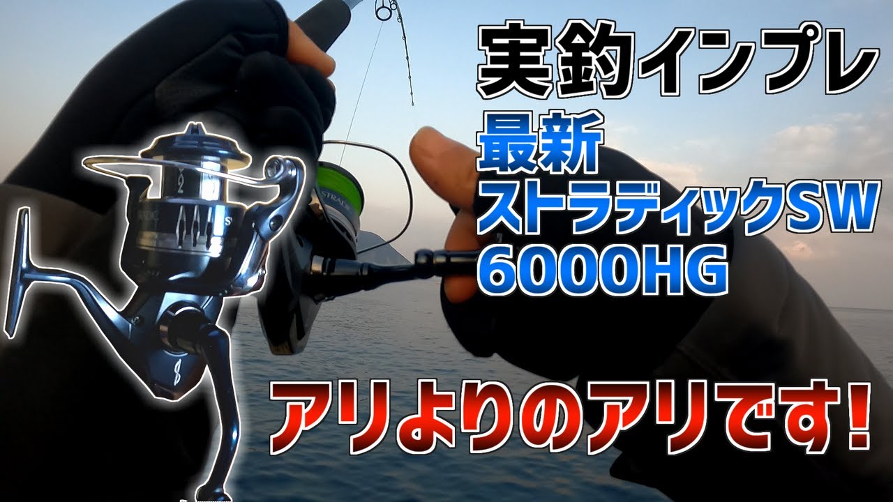 ゆっくり実釣インプレ】シマノ20ストラディックSW6000HGを購入しました