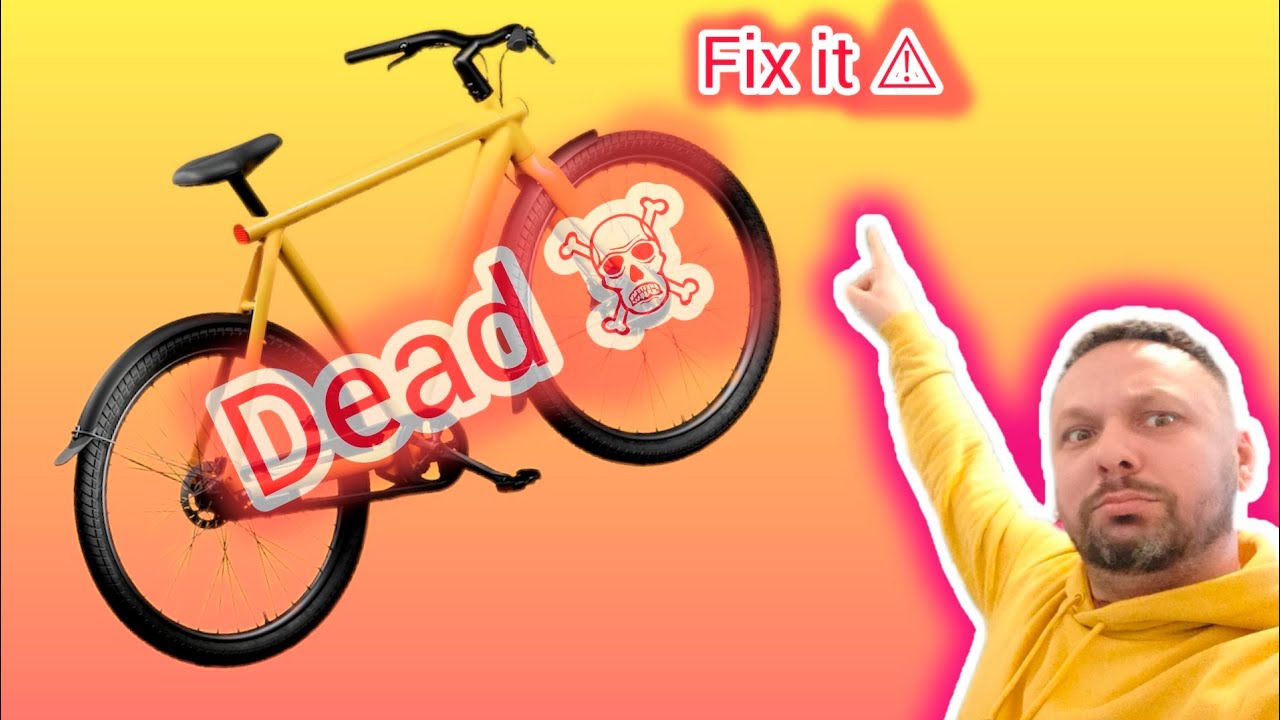 🔋VANMOOF S3 / X3 Error 6 Error 17 /18/19/20/21 Hard Reset