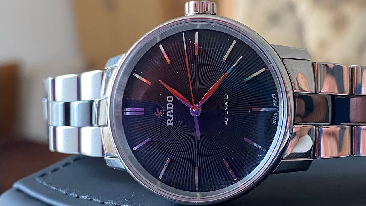 RADO Coupole Classic Automatic Women's Watch - YouTube