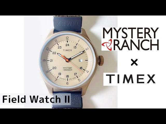 廃盤】【MYSTERY RANCH × TIMEX】コラボウォッチ第二弾！ミステリー