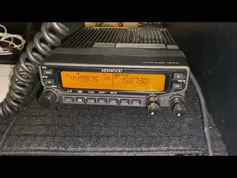 Program Kenwood Tm-V71A simplex frequency no software - YouTube