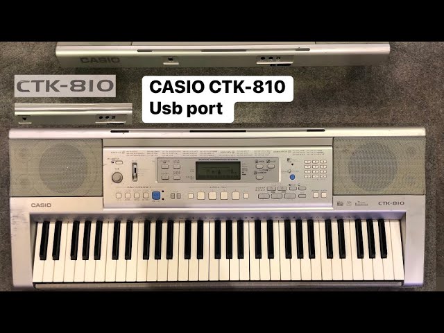 CASIO電子ピアノ CTK-810 (米国版) キーボード台付き CASIO Casio CTK