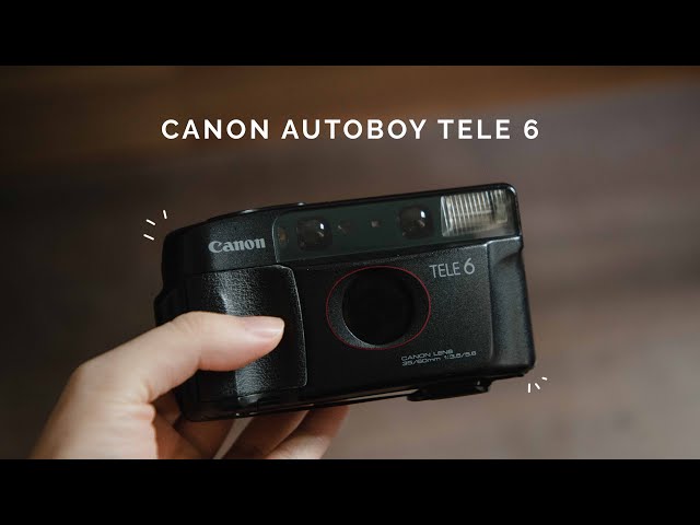 Canon Autoboy Tele 6 — An underrated film point and shoot camera