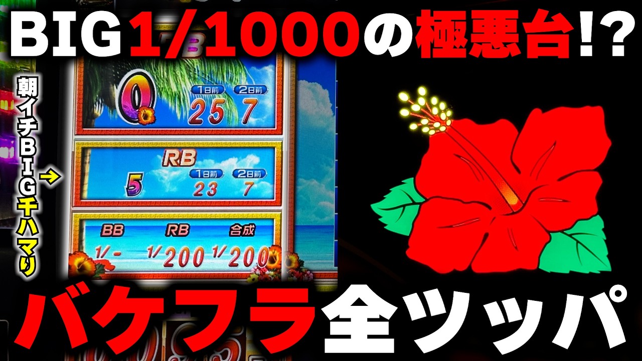 New King Hana Hana] A terrible machine with a 1000G stuck time