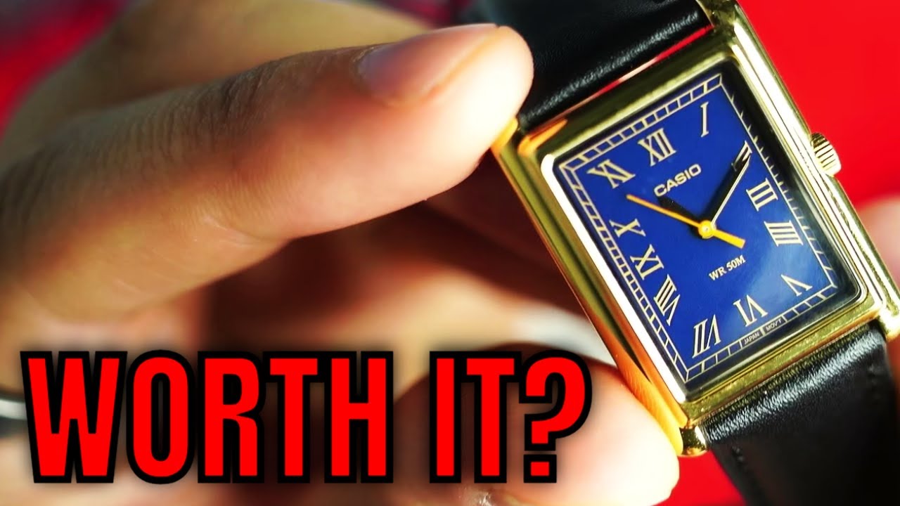Is This Casio Tank-Style Watch Worth It? Casio LTP-B165L - YouTube