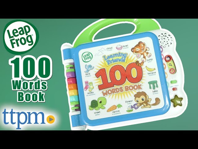 Learning Friends 100 Words Book from LeapFrog - YouTube