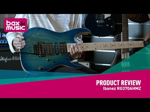 Ibanez RG370AHMZ - NAMM 2017 (first full review) - YouTube