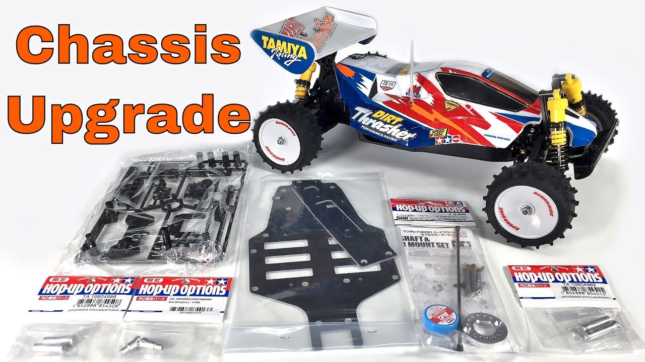 TAMIYA DIRT THRASHER Offroad Circuit Run! -Terra Scorcher Replica