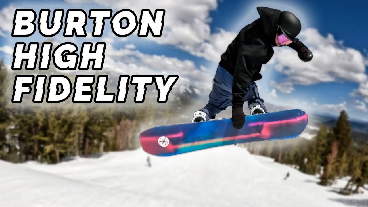 Burton High Fidelity Snowboard Review - YouTube