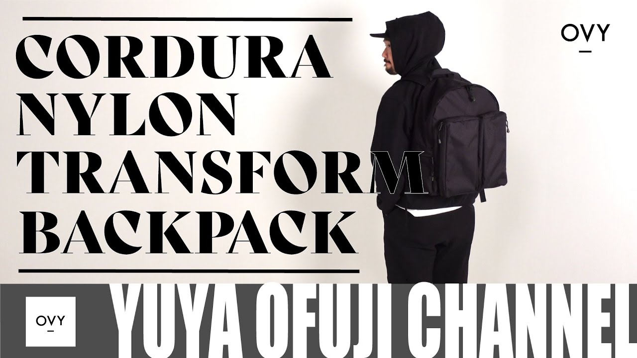 OVY new release] A highly functional backpack that tickles the