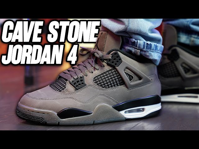 Jordan 4 Cave Stone Review - YouTube