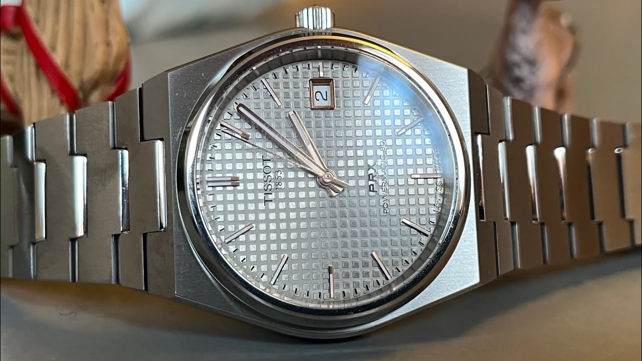 Hands-On The Great New Tissot PRX 38MM Titanium - YouTube