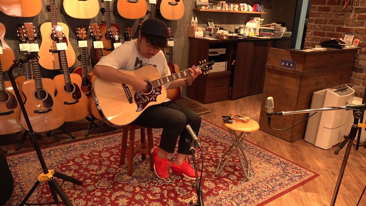 Gibson Hummingbird Original (2023) Blue-G & Tetsuro Toyama - YouTube