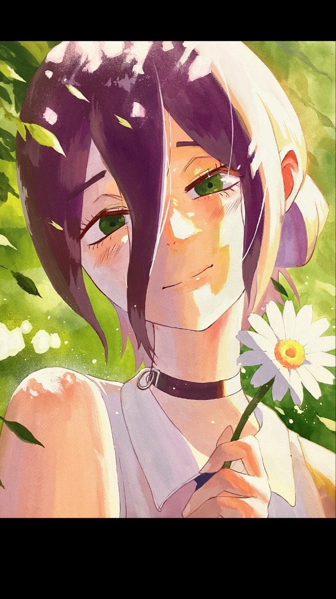 レゼ本気描き！【チェンソーマン】#イラスト #アナログ #アナログ