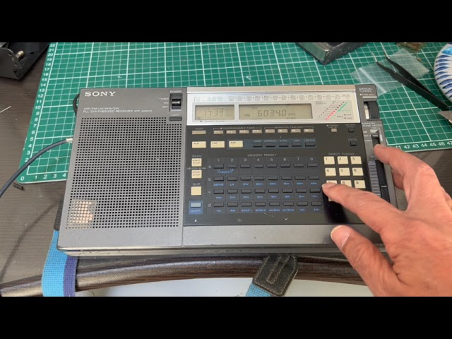 ICF-2001D 修理完了【2023/04/10】 - YouTube