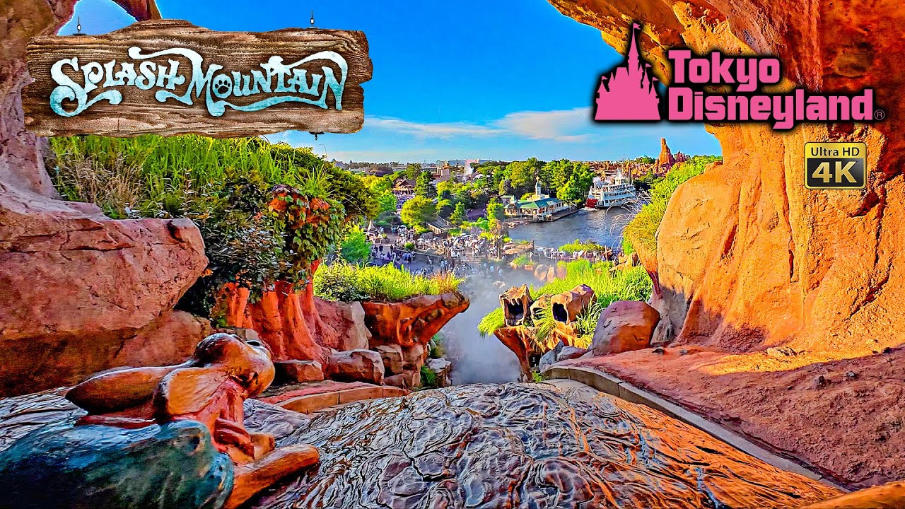 Splash Mountain On Ride Front Seat 4K POV Tokyo Disneyland 2025 07
