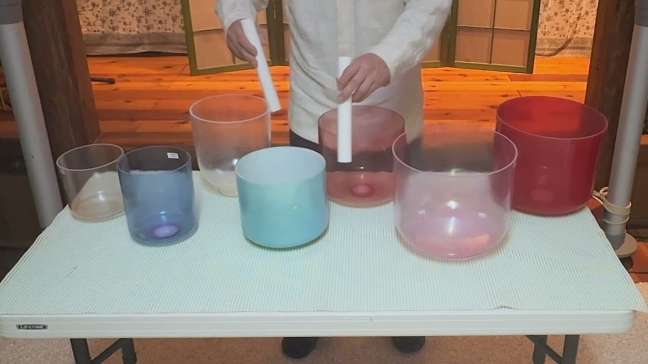 入荷情報】アルケミー・クリスタルボウル マスター7個セット No.281