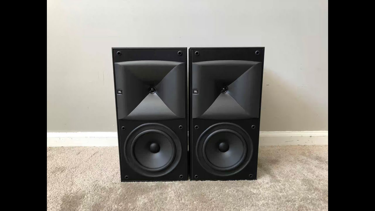 JBL HLS610 Home 2 Way Bookshelf Speakers - YouTube