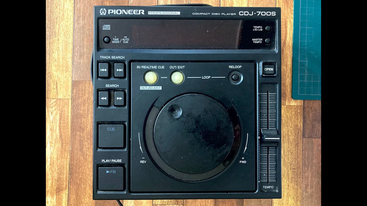 緊急企画】ジャンク品のCDJ-700sを修理してみる生配信（ピックアップ
