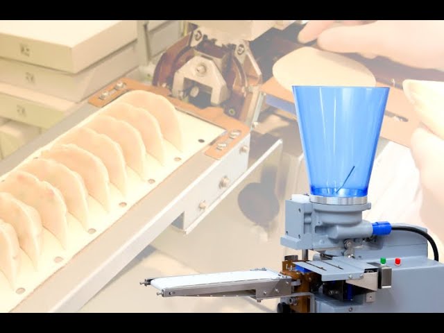 小型餃子機 MA-G-1030 Compact Gyoza Machine - YouTube