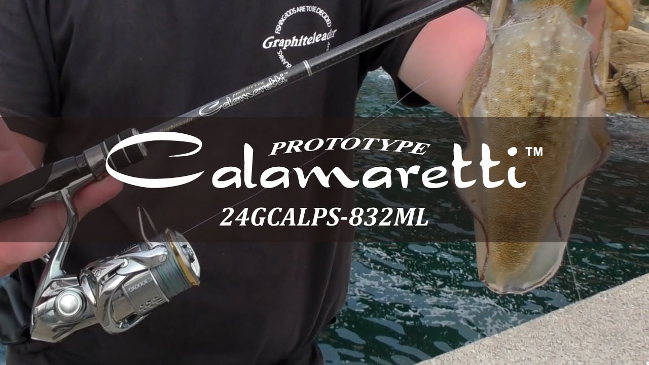カラマレッティープロトタイプ 24GCALPS-832ML 実釣動画【エギング