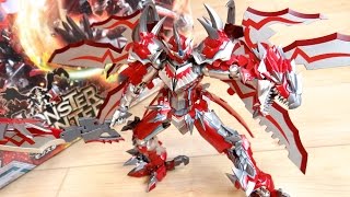 人型 & ドラゴンに2モード変形！G級変形リオレウス 超合金