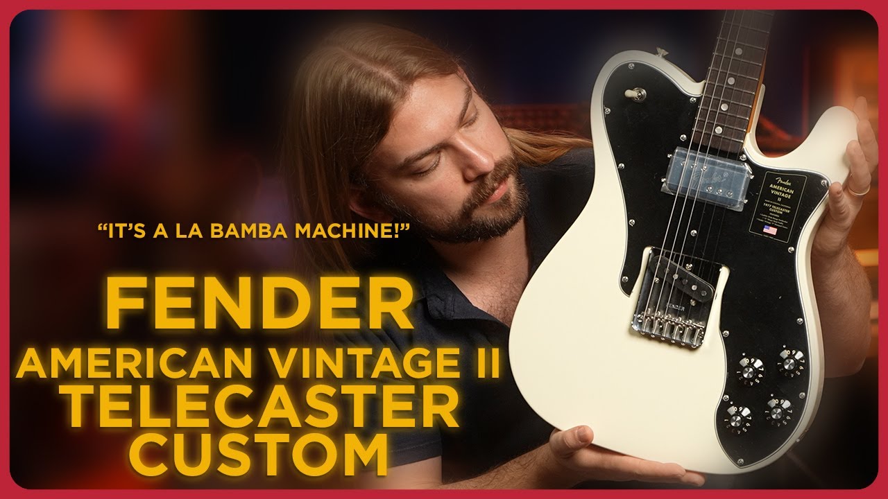 Worth The Wait! | Fender American Vintage II Telecaster Custom