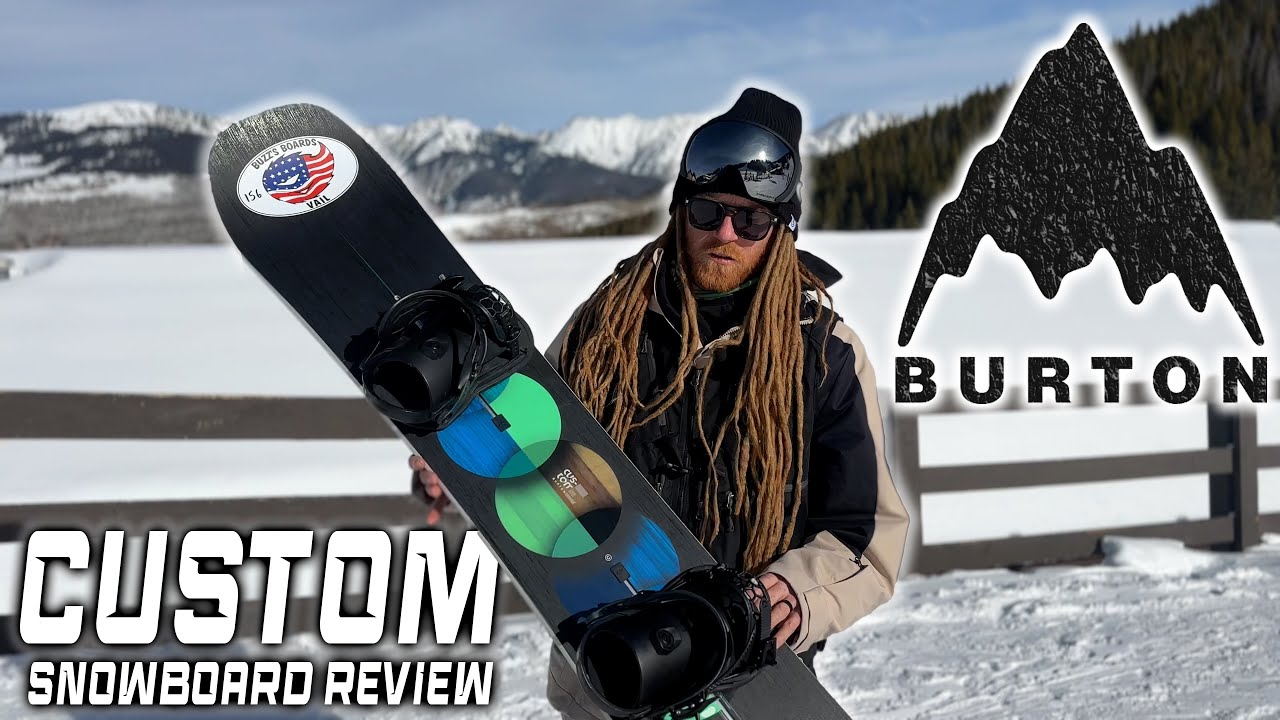 Burton Custom Snowboard Review - 2025 - YouTube