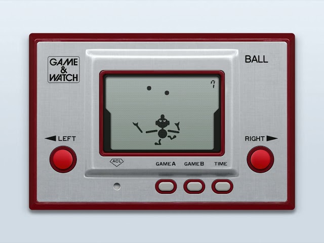 Game & Watch - Ball (c)1980 Nintendo [MAME emulation footage