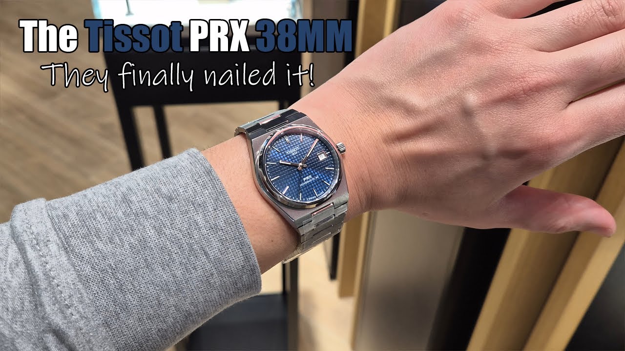 The New Tissot PRX now in 38MM: They Finally Nailed it! - YouTube